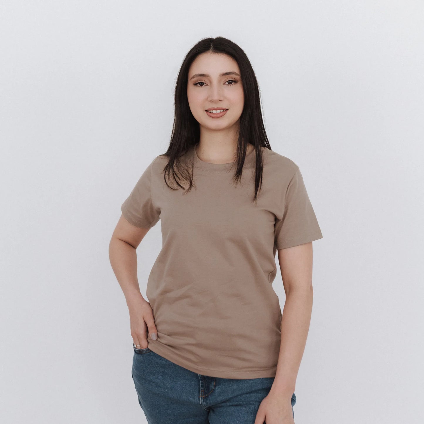 Camiseta Premium 100% Algodão T-Shirt Básica Feminina