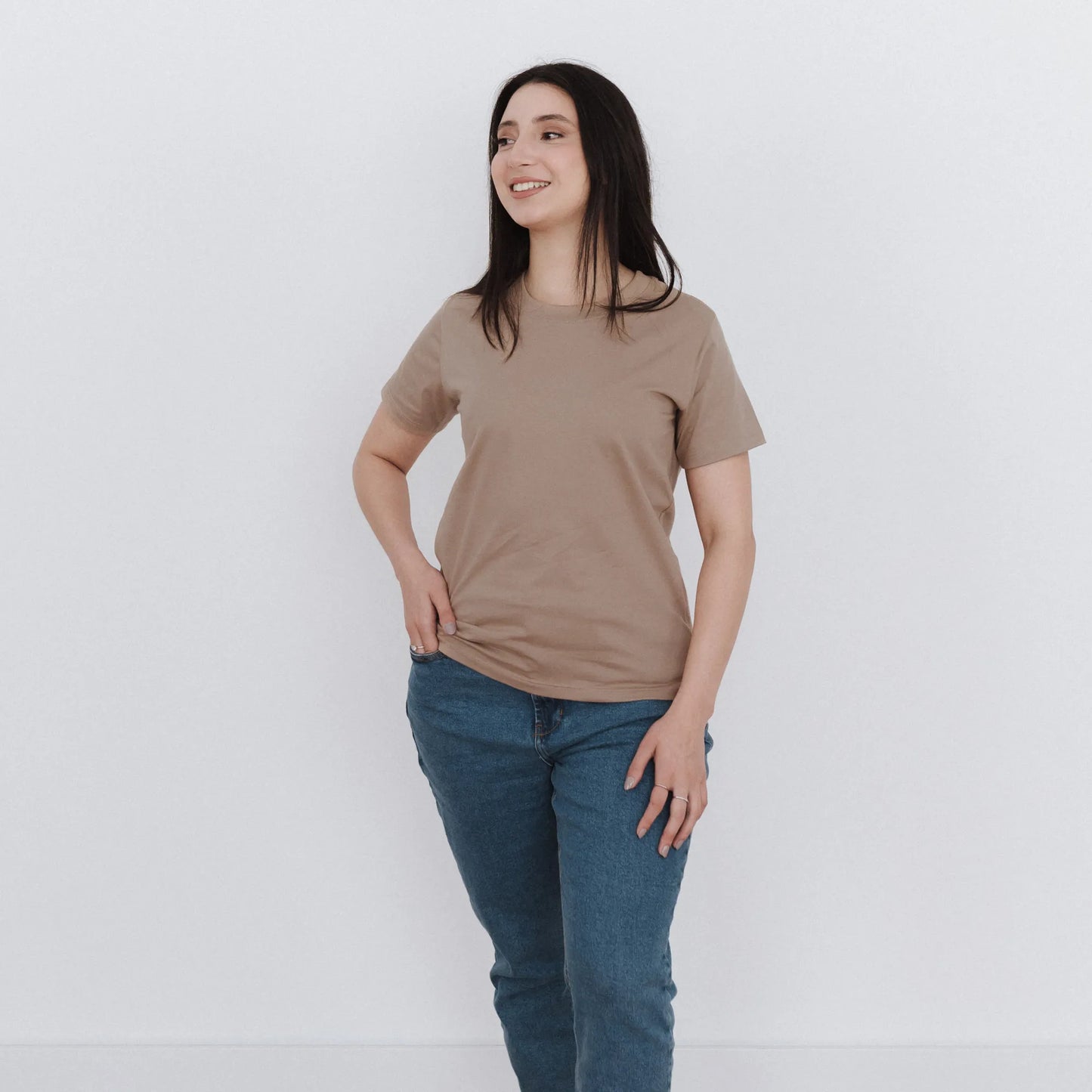 Camiseta Premium 100% Algodão T-Shirt Básica Feminina