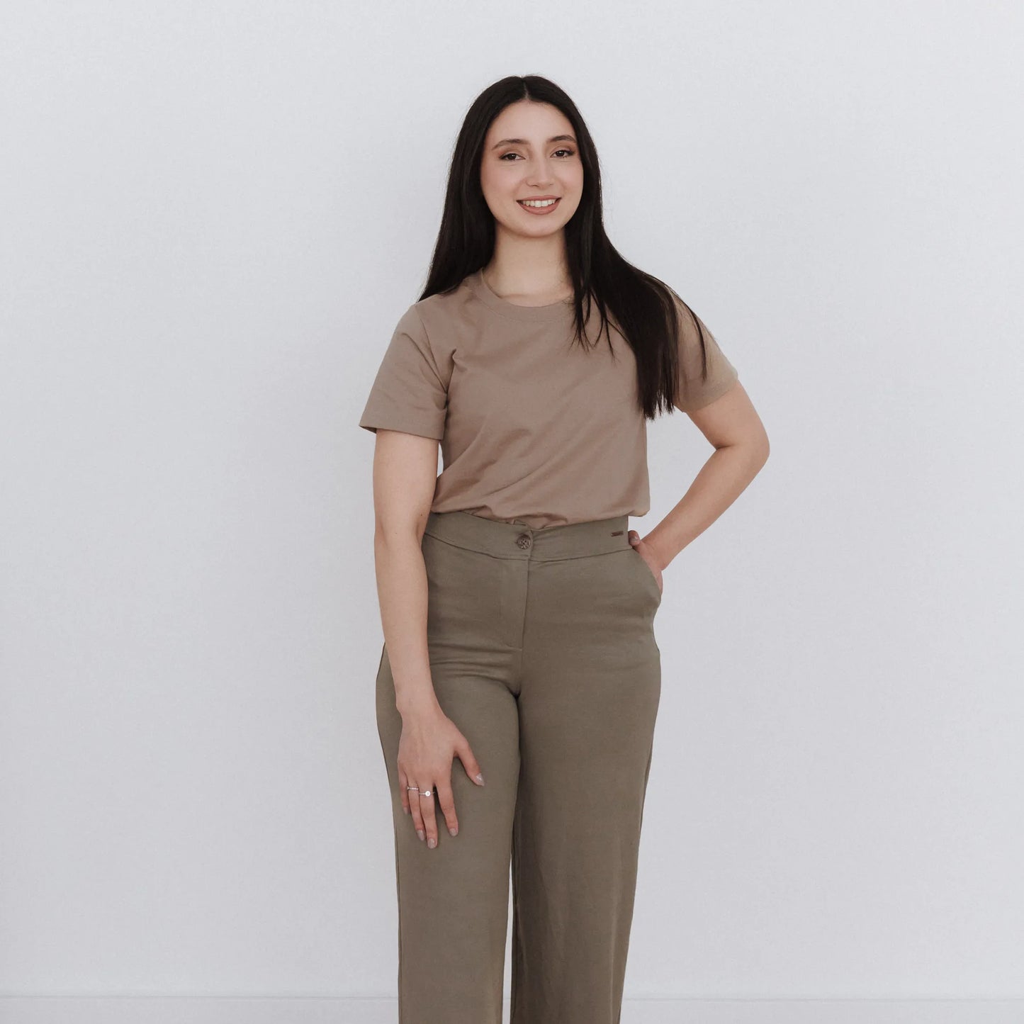 Camiseta Premium 100% Algodão T-Shirt Básica Feminina