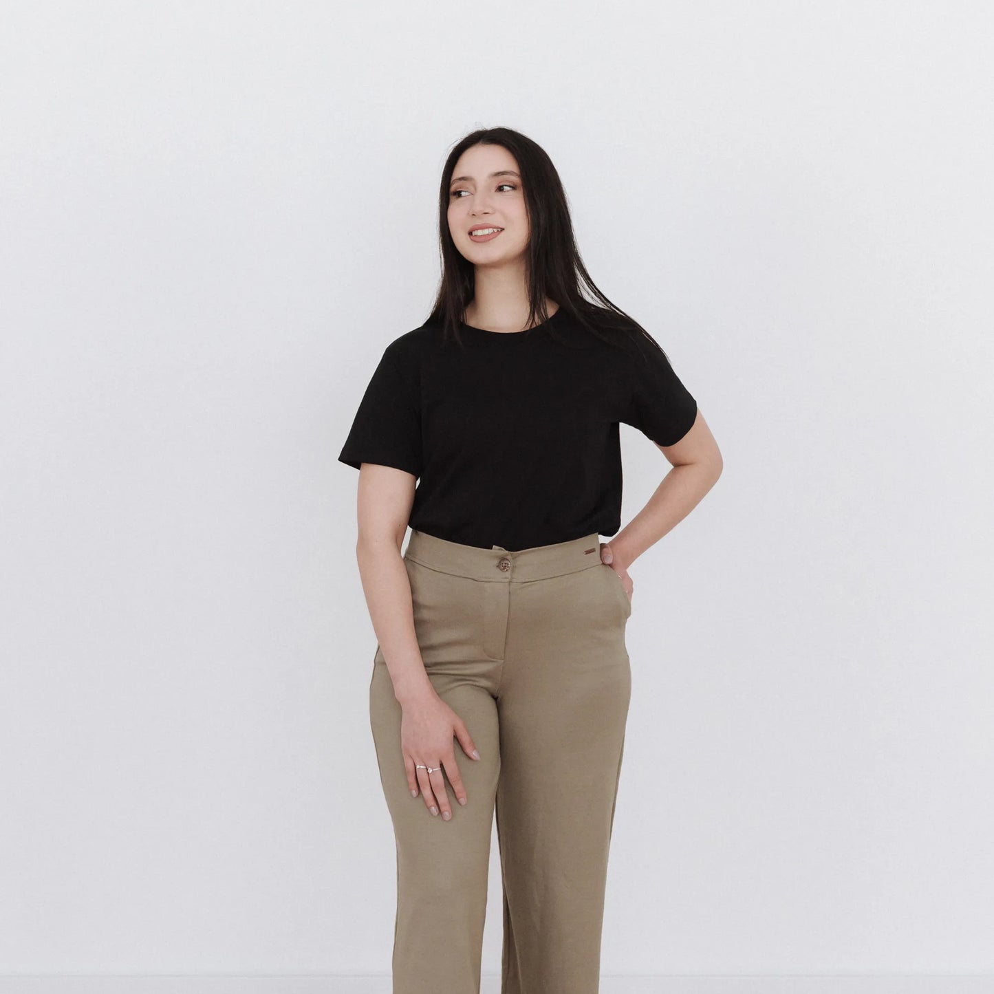 Camiseta Premium 100% Algodão T-Shirt Básica Feminina